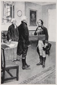 Citizen Genet Formally Presented to Washington, April 19th 1793 by Howard Pyle